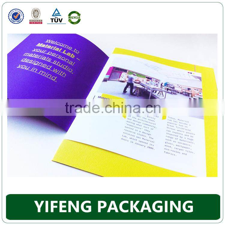 Office A4 A3 document presentation folder handmade cardboard file paper folder