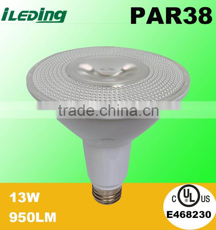 UL ETL Listed CRI90 13W 950lm Dimmable LED PAR38