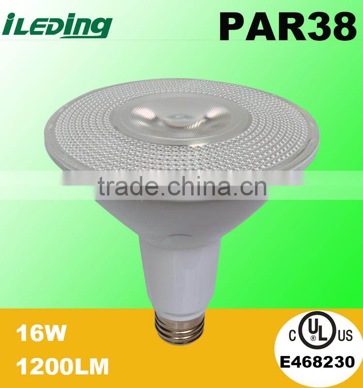 1200lm 16W UL ETL Certificate Dimmable PAR38 LED Lights