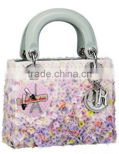 Pale Pink Decorative Embroidery Patch for Women