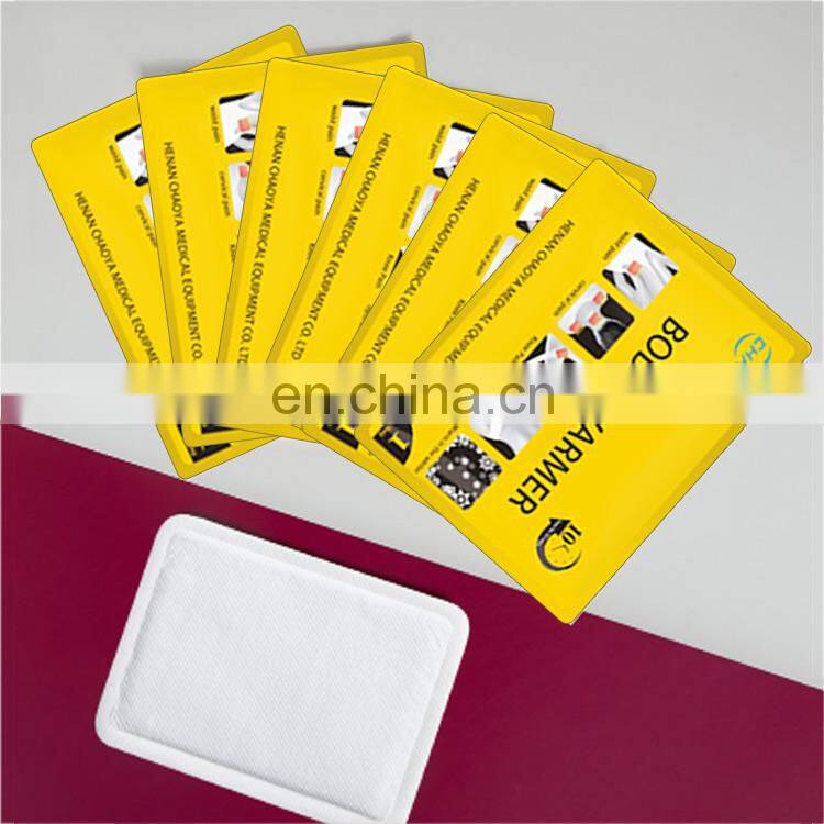 Hot sale warm patch OEM available self-heating warm patch