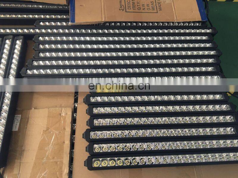 LED25 Off-Road Amber yellow light bar White Lights Single Row Slim Light Bar Out mixed optical tape dt connector Combo LANTSUN