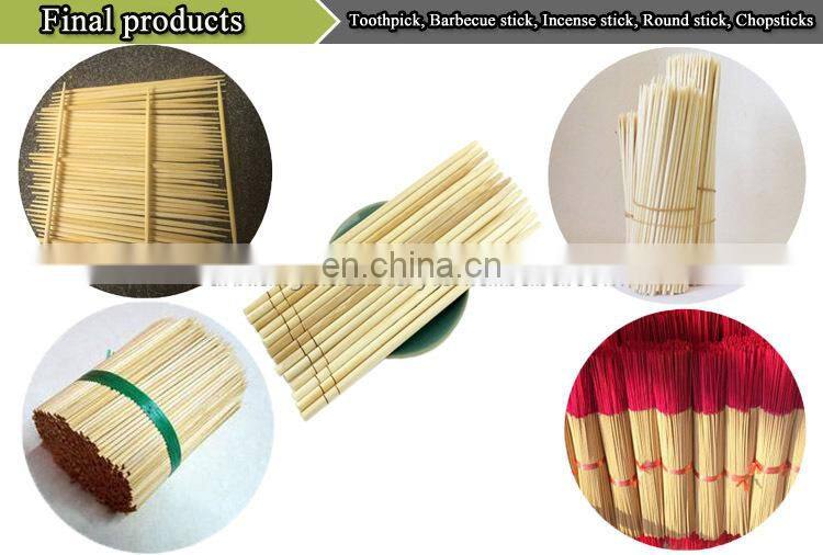 Bamboo Product Toothpick Chopstick Manufacturing Production Packing Machine