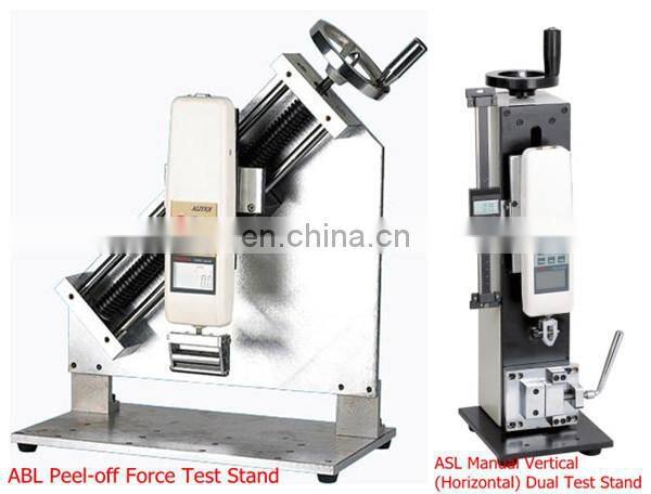 Max force 500N manual dual vertical horizontal test stand