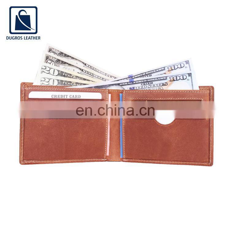 Leading Supplier of Top Selling Luxury and Elegant Design Genuine Leather Women Wallet for Men
