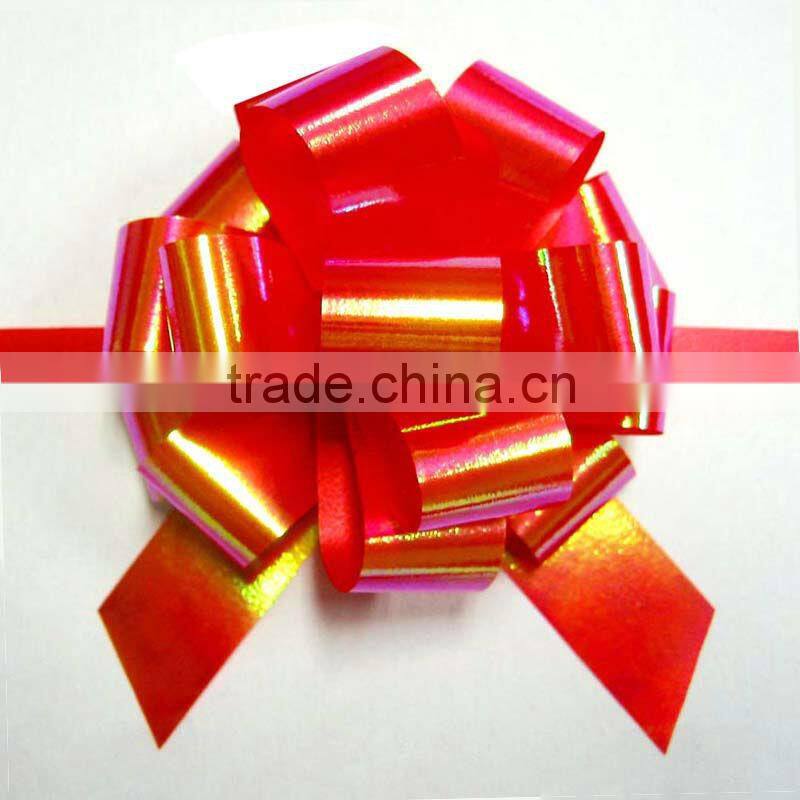 China Wholesale Christmas Gift Butterfly Ribbon Pull Bow For Gift Package