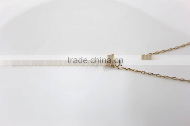 2015 factory direct sell personality latest design fashion valentine's gift bowknot pendant necklace costume jewelry necklace