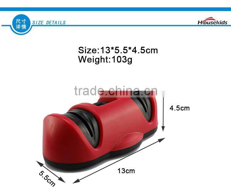 Hot new ceramic 2 stage kitchen knief sharpener with vacuum suction