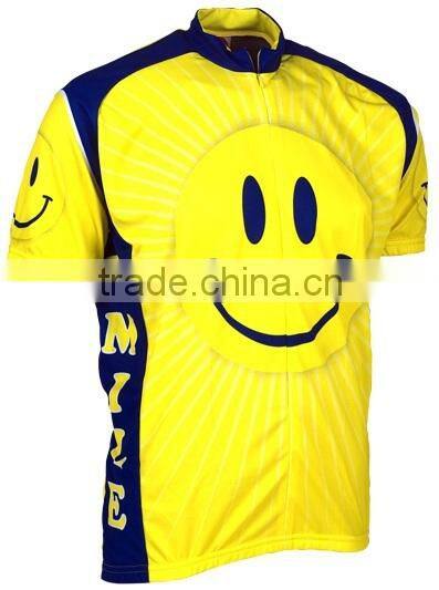 Wholesale Bike Racing shirts specialized cycling jersey Smile Cycling Jersey