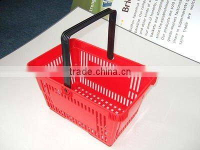 Plastic supermarket Shopping Basket