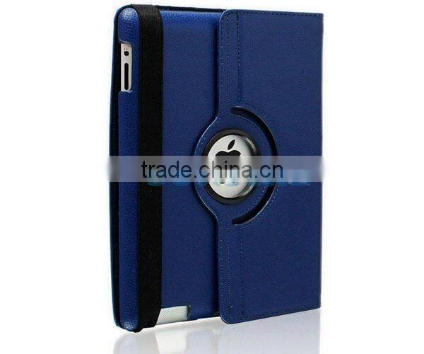 Lichee Pattern 360 Rotate Leather Case For Ipad Covers