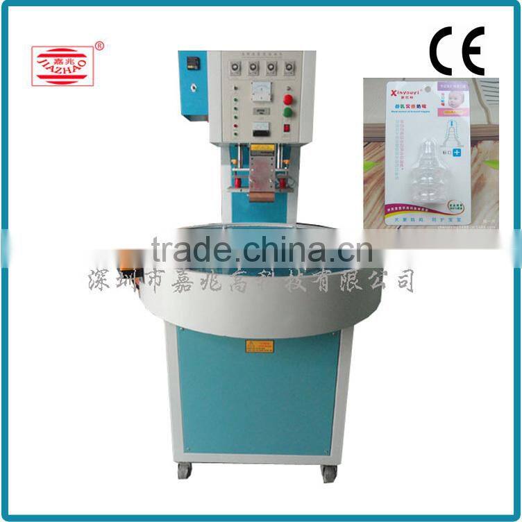 Nipple blister plastic package hot sealing machine