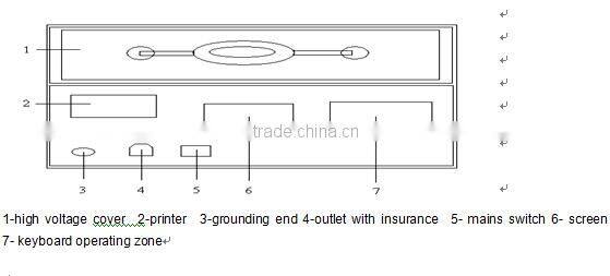 ST portable type transformer oil breakdown voltage tester