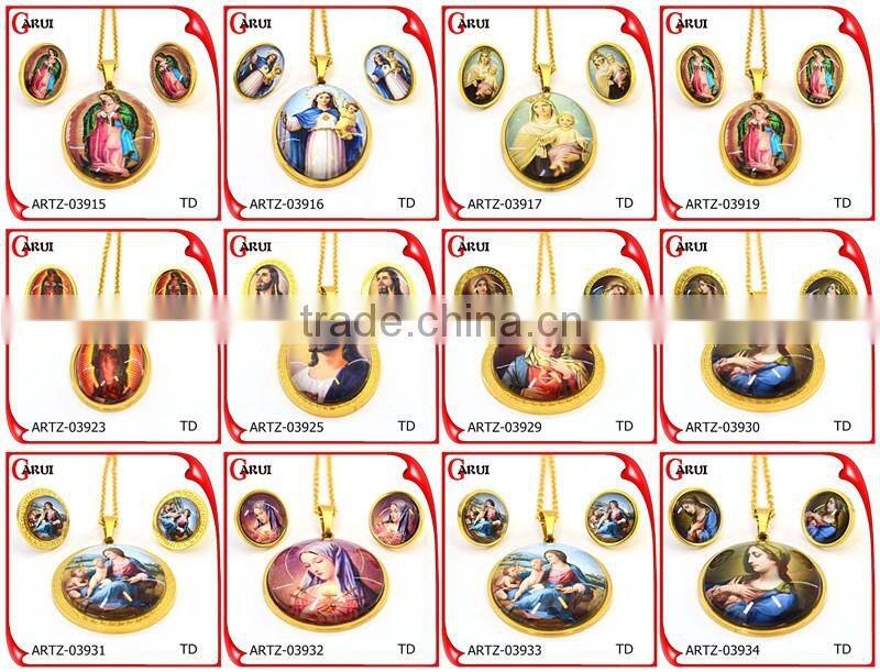 Made in China Virgin Mary stainless steel jewelry gift jewelry sets for mother