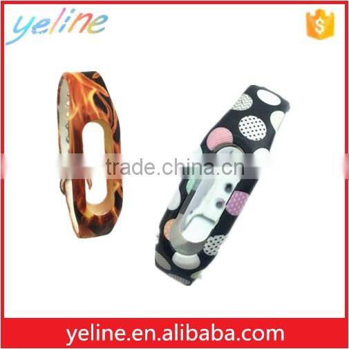 Colorized wearable wrist band for xiaomi band bracelet