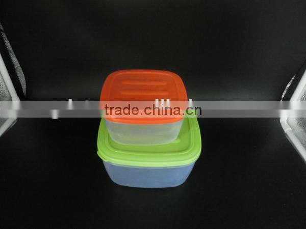 2015 new product wholesale customized LOGO safety plastic food container food boxes