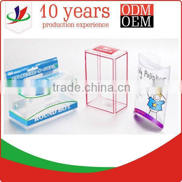 transparent plastic box for gift