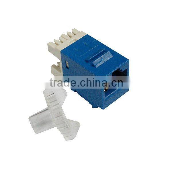 180 Degree RJ45 Cat5e UTP keystone jack
