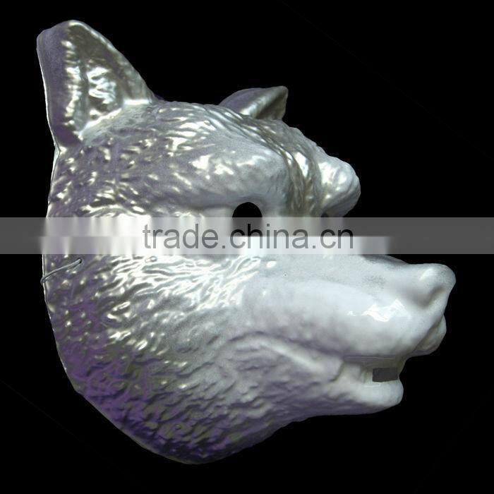 Hand Painted Plastic Dog Mask