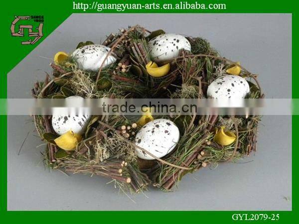 2013 decorative Easter egg wreath home decoration