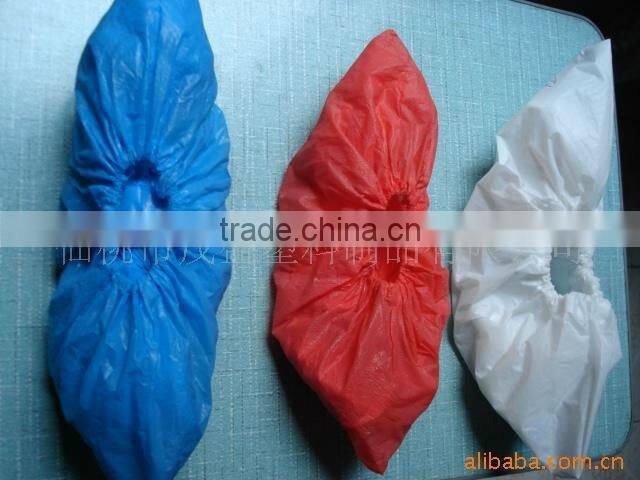 PE plastic shoe cover machine made waterproof