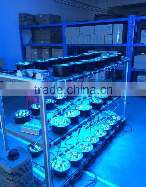 Stainless Steel Material 36*1W Mono Colour Inground 36w led underground lighting 12v