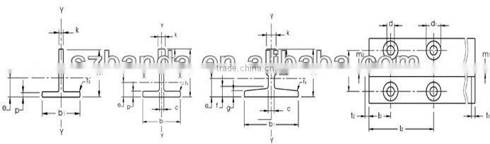 Elevator Parts/Elevator Cold Drawn Guide Rail T45/A, T50/A