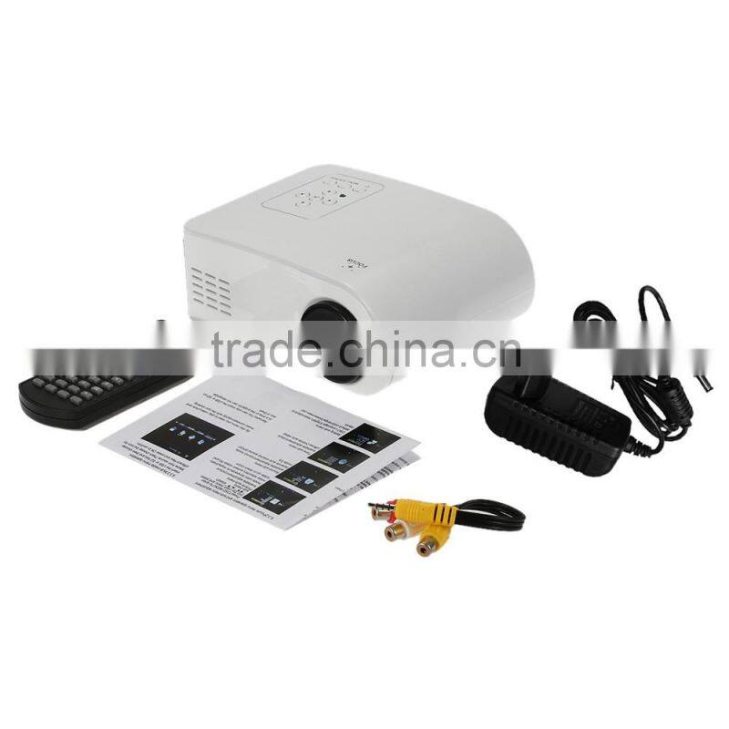 New Hot X6 MiNi LCD Home Theater Projector with 480*320p TV Function SD/VGA/HDMI/USB Port Better