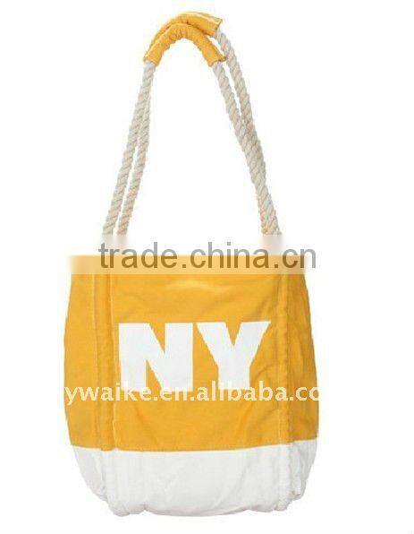 organic cotton shopping tote bag with elegant design