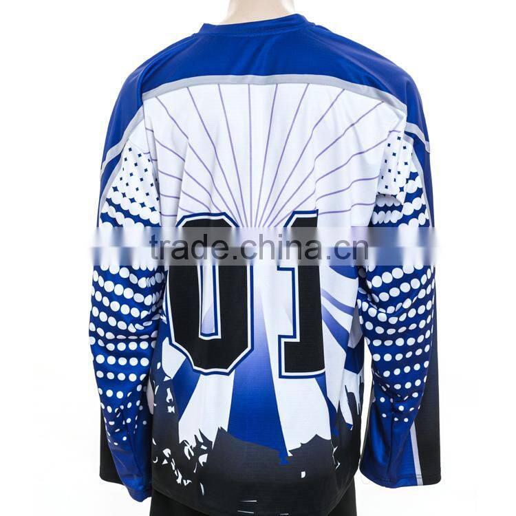 Made in China Wholesales Custom Men Ice Hocket Jersey