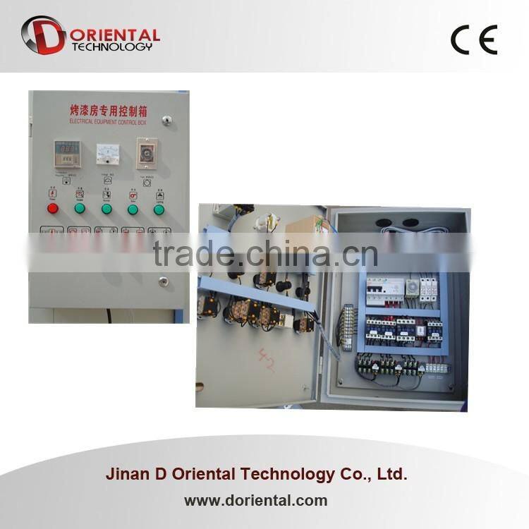 DOT-C1 CE Oil Burner Heating EPS/rock wool 12.5KW high insulated Car Spray Booth