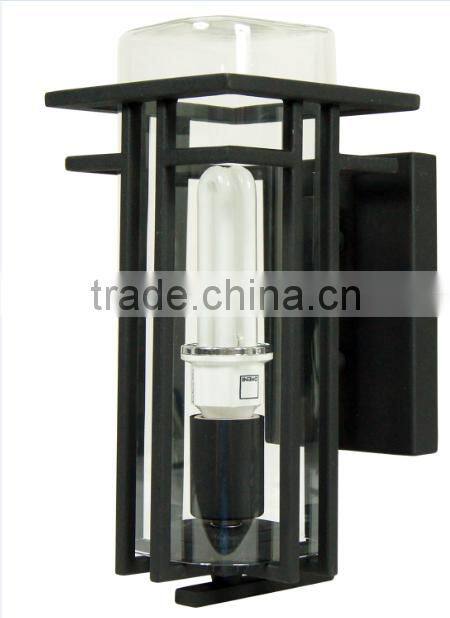 LED fashion indoor and outdoor fixture wall light