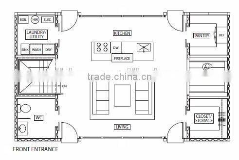 shipping container snack,container store,luxury container canteen