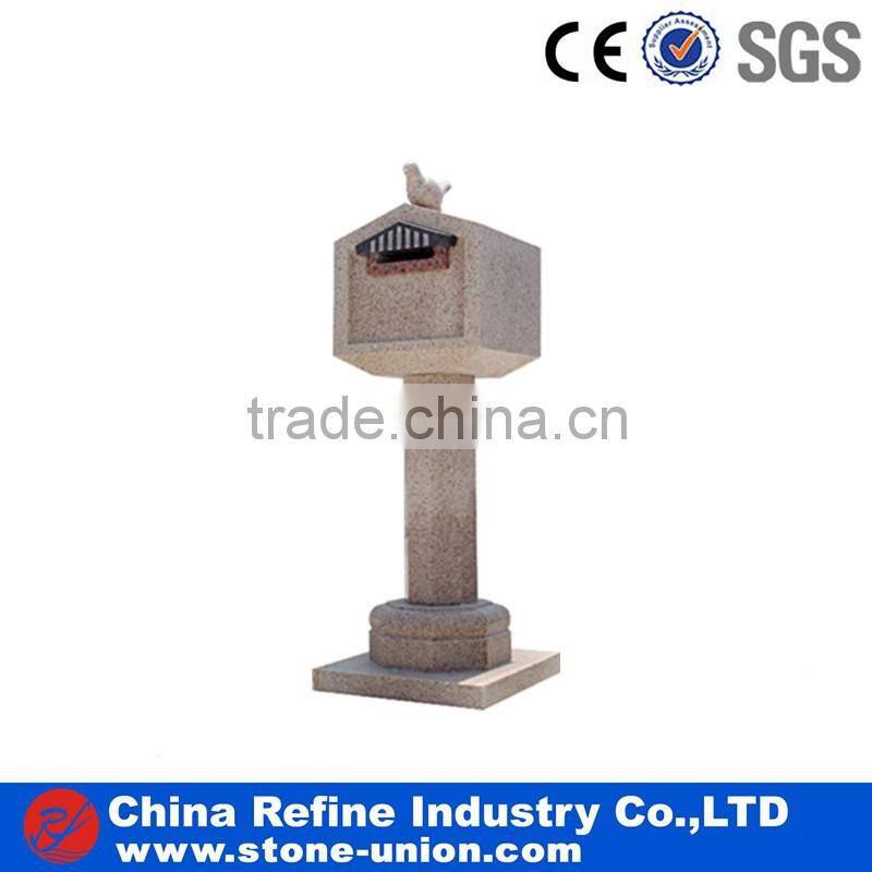 Animal Design Stone granite mailbox