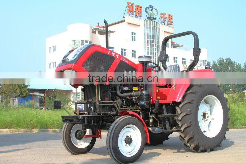 Diesel engine QLN1000 hot sale agricultural wheel tractor(farm implements are available)