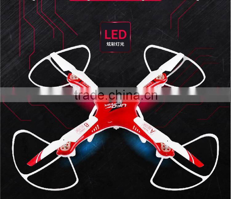 2016 X10WF 2.4G 4ch 6axis Gyro Wifi Control FPV Quadcopter Via iPhone/iPad/Android Headless Mode Quadcopter With Camera