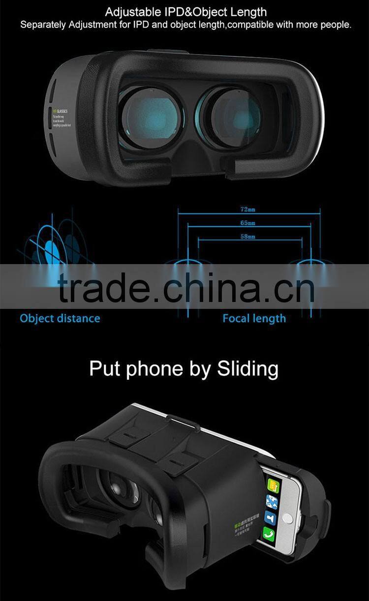 Classic design VRII smart virtual reality cases without remote control