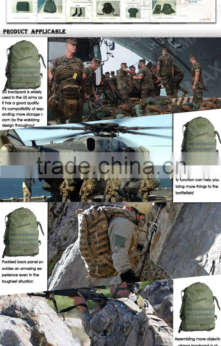 high quality army tactical outdoor bag