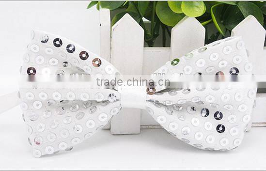 New sequin kids bow tie colorful boy bow tie for Children's accessories BT-5