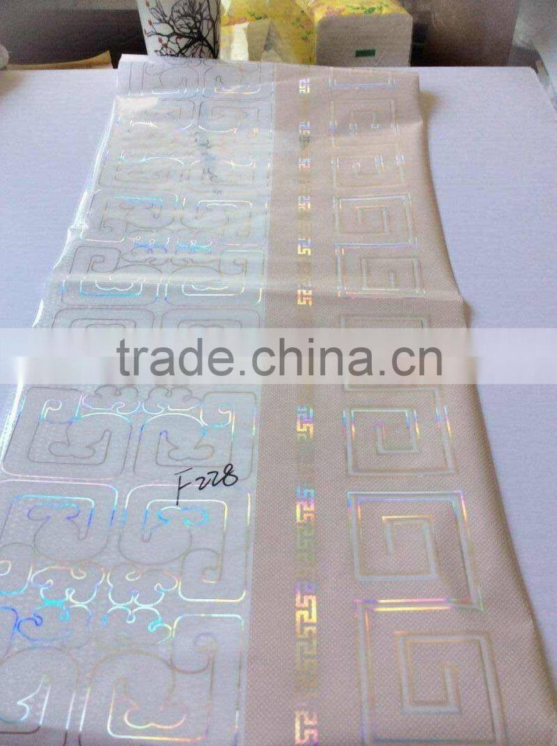 the lastest new designs hot stamp 2016 pvc panel