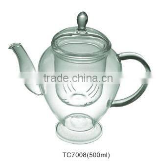 Hot Sale Borosilicate Glass Teapot Infuser