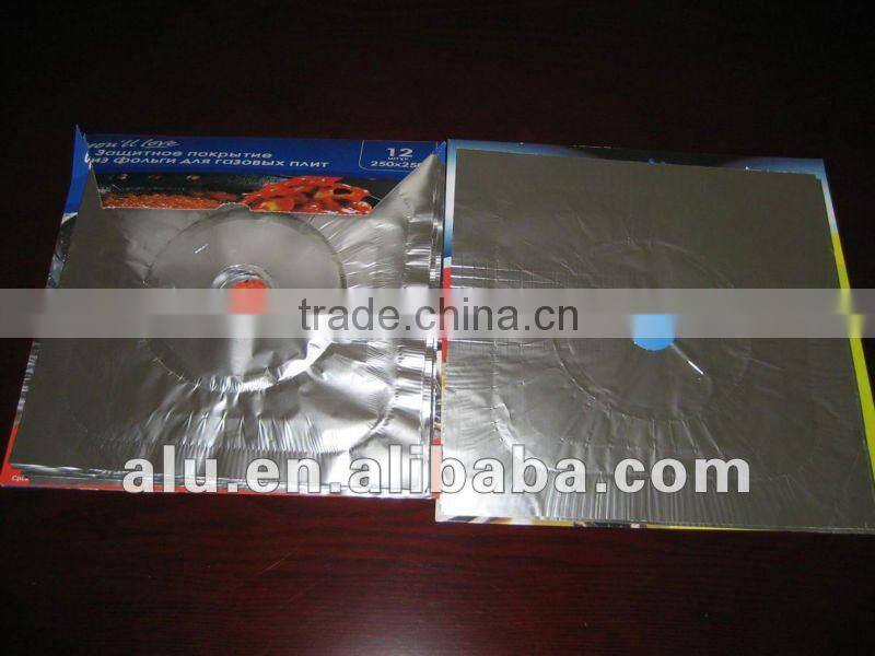 Disposable Aluminium Foil Mat for Oven and Gas/ Aluminum Foil Cooking Guard