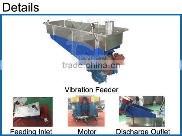 China stainless steel vibrating feeders for food industry
