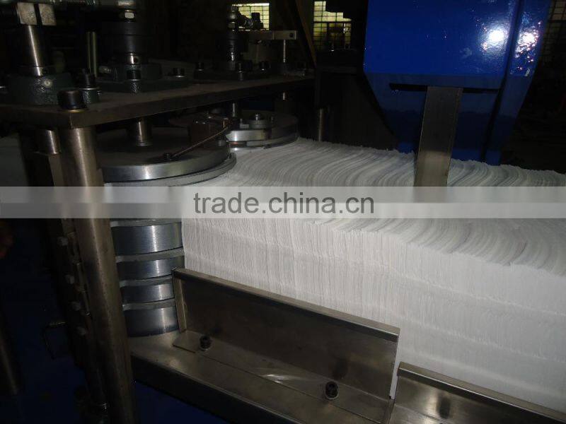 HX-380 Sale restaurant folding and printing paper napkin making machine price