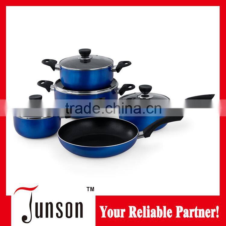 Non stick Aluminium cookware set