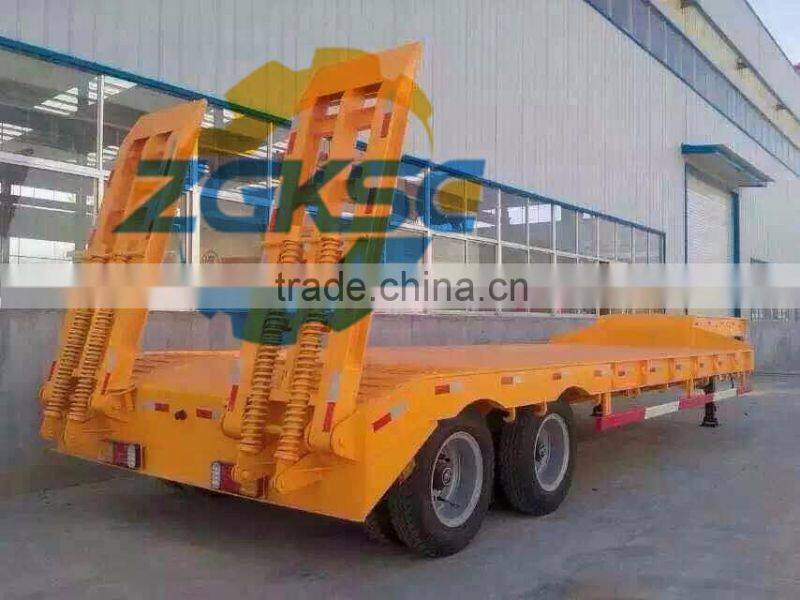 low bed semitrailer
