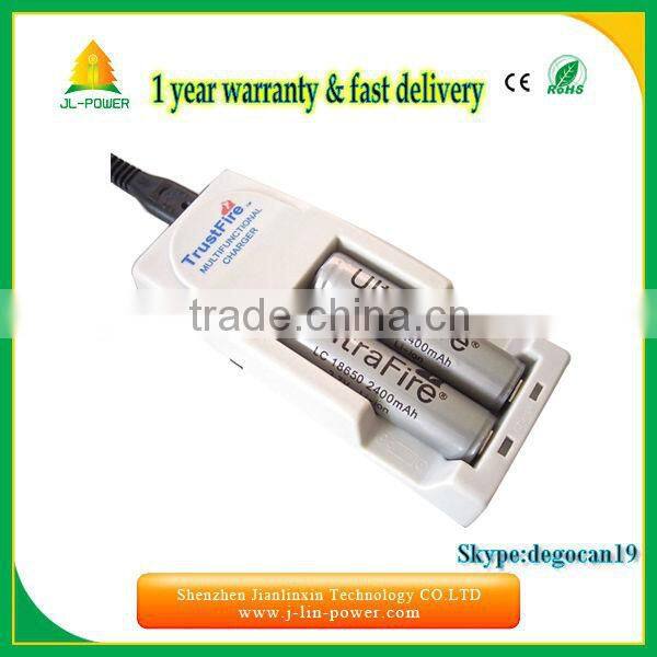 UltraFire charger TR-001 power for 10430 10440 14500 16340 17670 18500 18650 Li-ion Battery