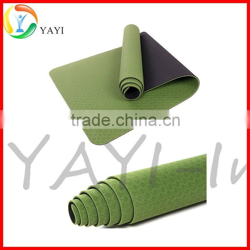 High Density Gym Fitness Training Durable Exercise TPE Yoga Mat