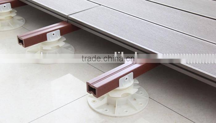timber joist deck and wpc decking pedestal decking support plastic pedestal
