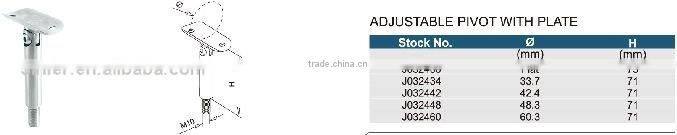 SS/Stainless steel Pivot With Plate